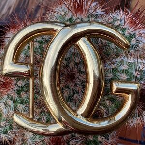 Authentic Gucci Double GG Belt Buckle